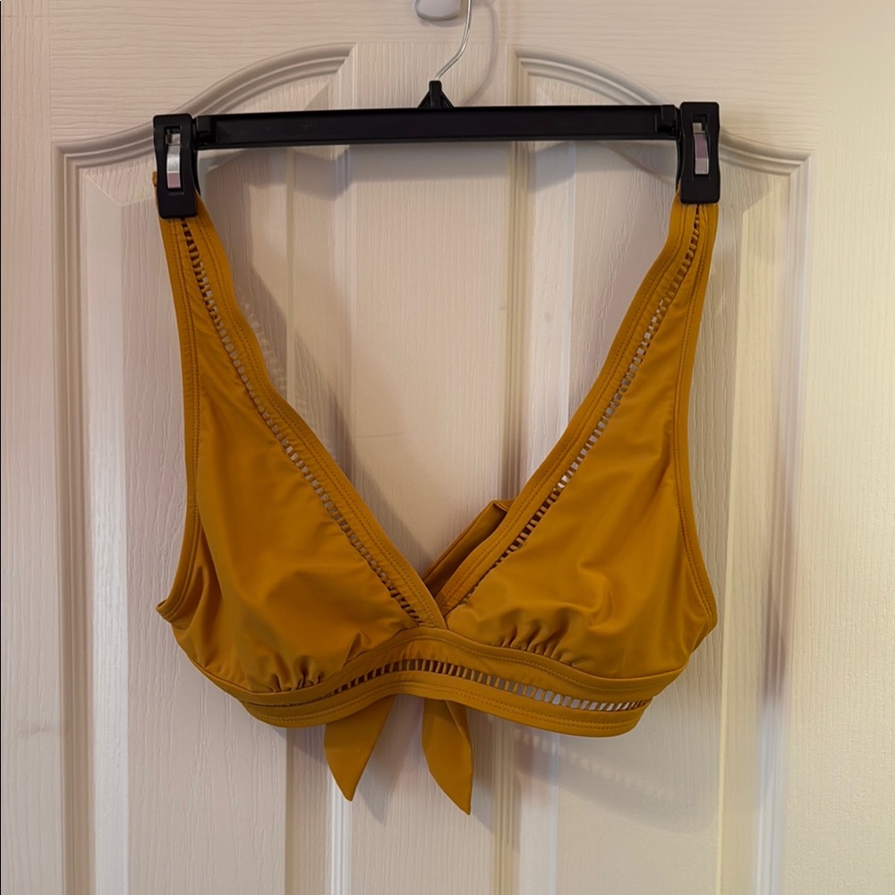 Mustard Yellow Bikini Top